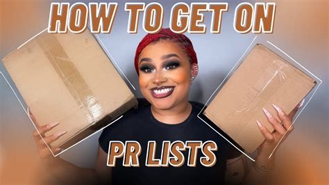 how to get on ysl pr list|what is a pr list.